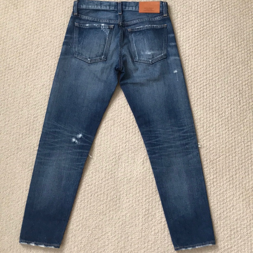 SOLD!❌❌❌Moussy Denver Tapered jeans, size 25 - Picture 3 of 8